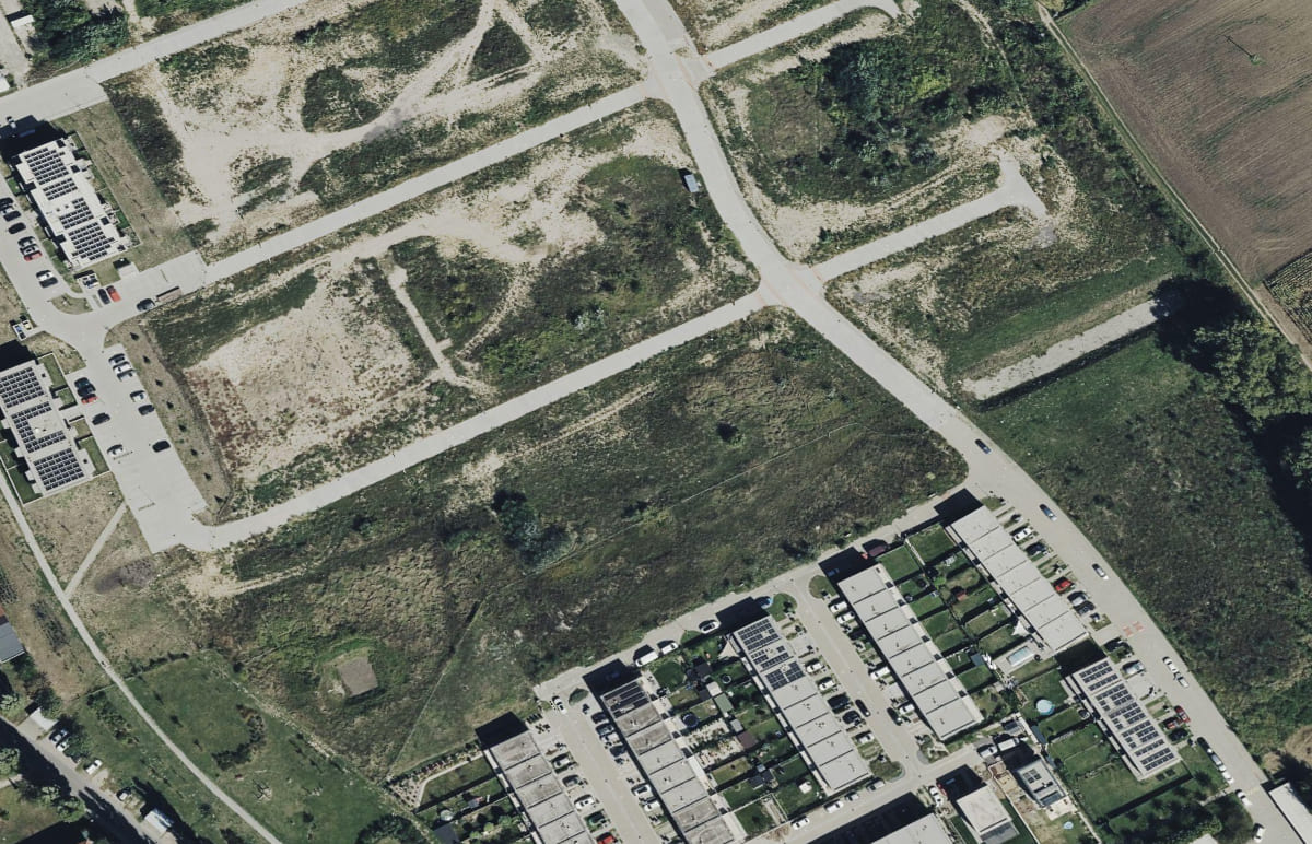 Mapa pozemků